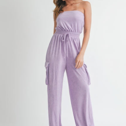 Tube Top  Jumpsuit Romper