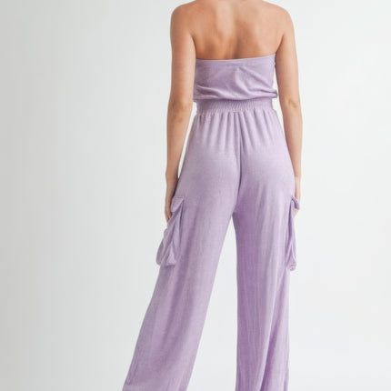 Tube Top  Jumpsuit Romper