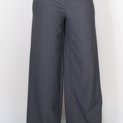 Pleated Double Waistband Pants