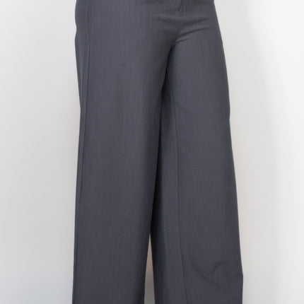 Pleated Double Waistband Pants