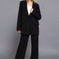 Long slv front button closure blazer