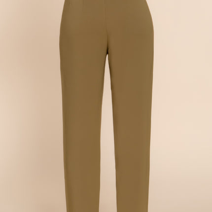 High Waist Pintuck Detail Long Pants