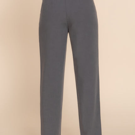 High Waist Pintuck Detail Long Pants