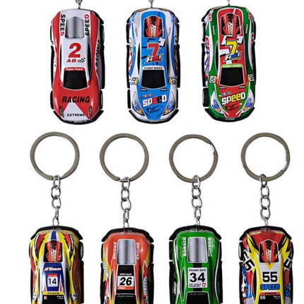 Race Car Keychain Pull and Go