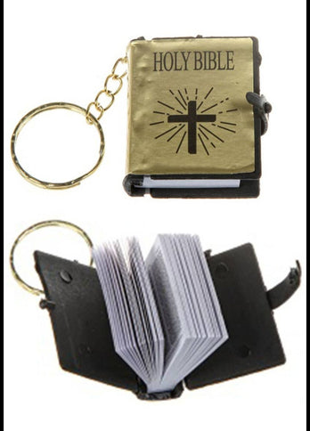 Holy Bible Keychain