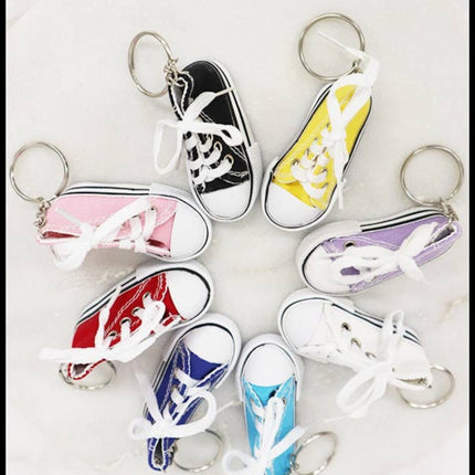 Canvas Shoe Keychain