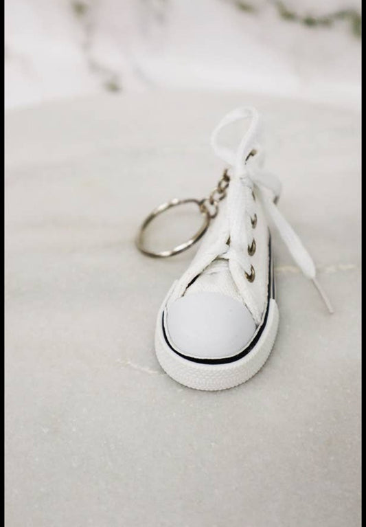 Canvas Shoe Keychain