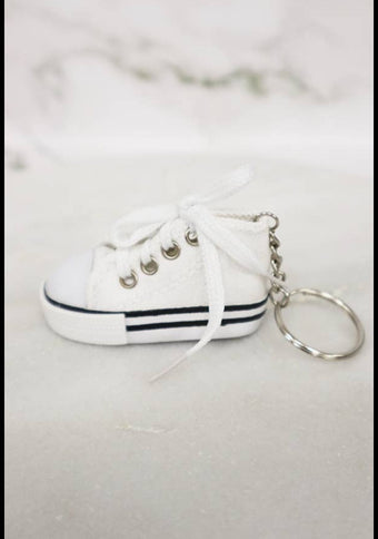 Canvas Shoe Keychain