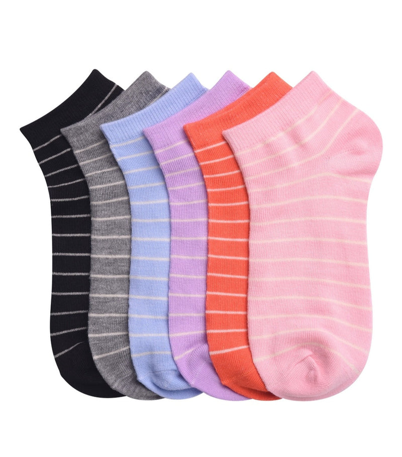 Women colorful striped socks