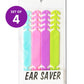 Ear savers set of 4