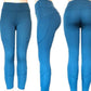 Denim Blue Women's Lydaa leggings with pockets