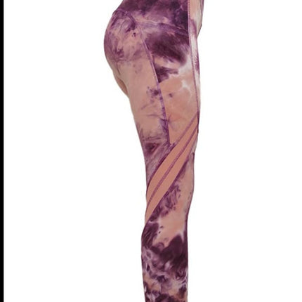 Purple / Tie-dye Lydaa legging