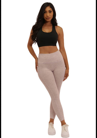 Tummy control butt sculpting sport leggings