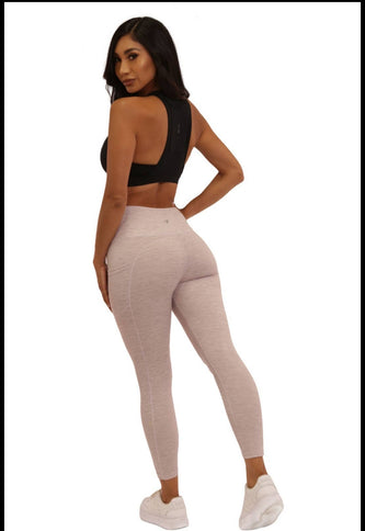 Tummy control butt sculpting sport leggings