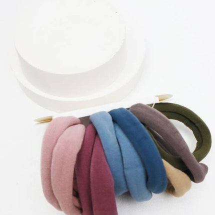 10 pc assorted color hair tie set