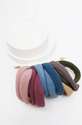 10 pc assorted color hair tie set