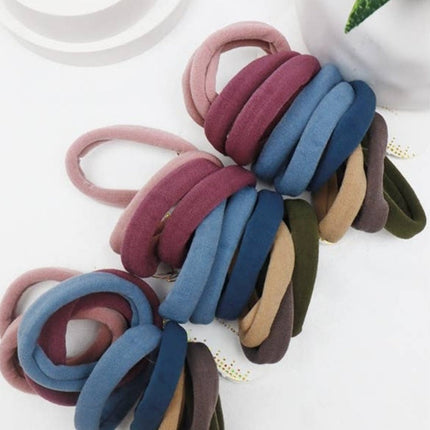 10 pc assorted color hair tie set