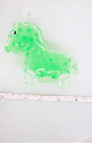 Gel bead unicorn squeeze toy