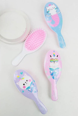 Small baby girl hair brush