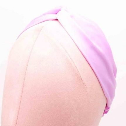 Satin scrunchie head wrap