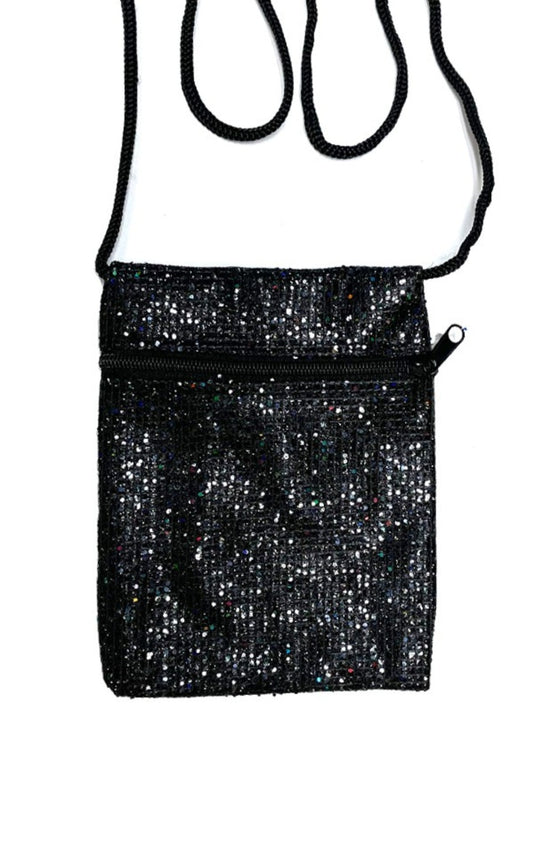 Glittery coin purse