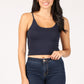 Seagate strap cami tank crop top