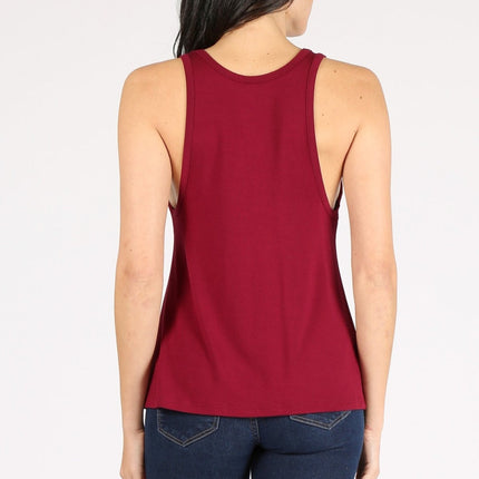 Ladies loose fit tank top