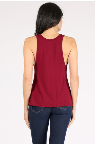 Ladies loose fit tank top