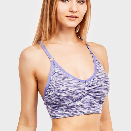 Sorfa ladies razor back sports bra seamless