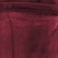 Burgundy fleece lined leggings