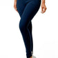 Navy fleece lined leggings