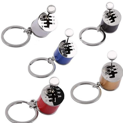 Blue shifter keychain fidget