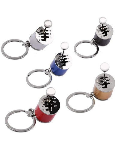 Blue shifter keychain fidget