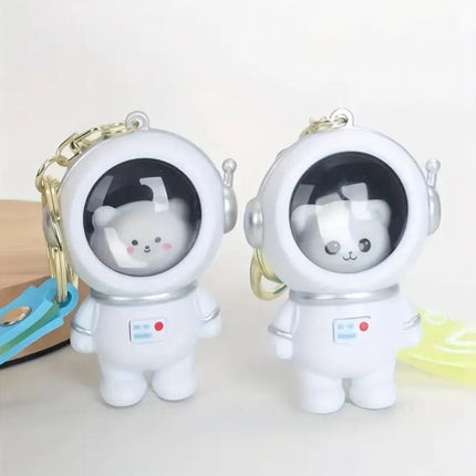 Illuminate astronaut keychain