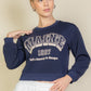 Graphic Drop Shoulder Sweatshirt