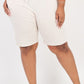 Plus Size French Terry Bermuda Shorts