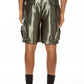 Satin Street Cargo Shorts