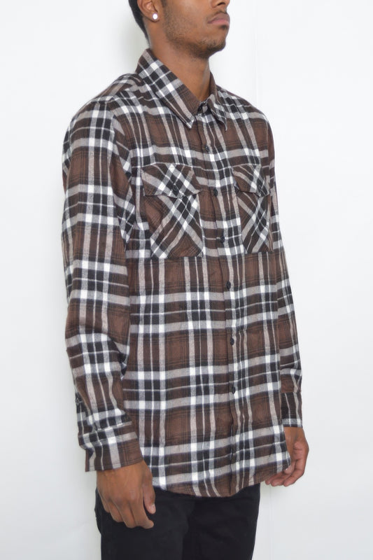 Full Plaid Checkered Flannel