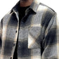 Mens Flannel Shirt Jacket Shacket