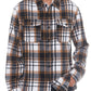 Mens Checkered Soft Flannel Shacket