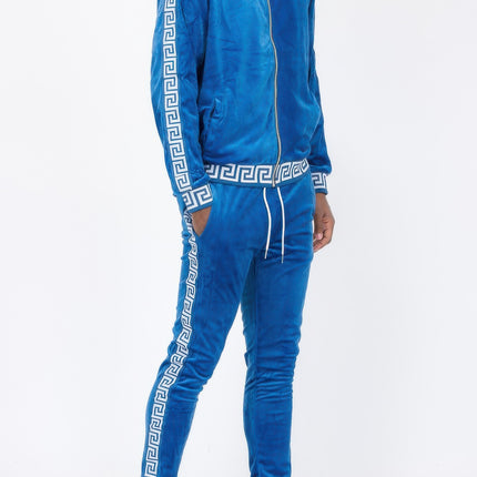 Track Set Velour Status Print Suit