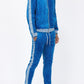 Track Set Velour Status Print Suit