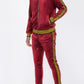 Track Set Velour Status Print Suit