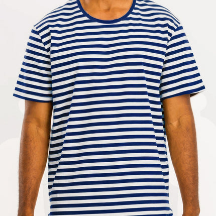 Striped Elongated Tshirt