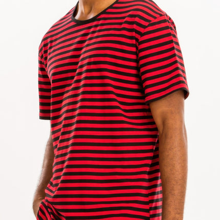 Striped Elongated Tshirt