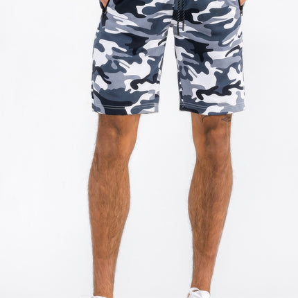 Cotton Blend Lounge Sweat Shorts