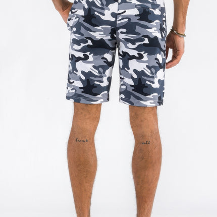 Cotton Blend Lounge Sweat Shorts