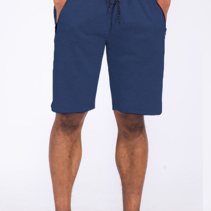 Cotton Blend Lounge Sweat Shorts