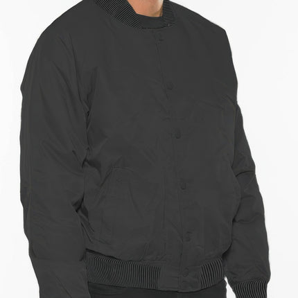 Mens Polyester Windbreaker Winter Bomber Jacket