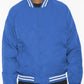 Mens Polyester Windbreaker Winter Bomber Jacket